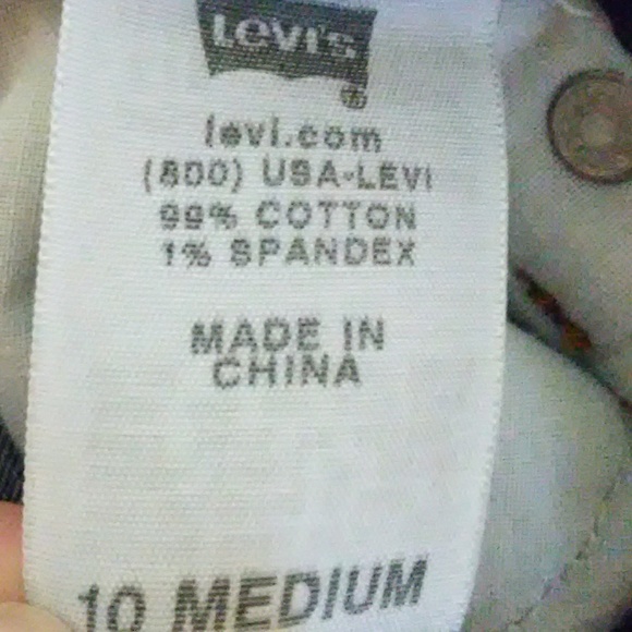 Levi's Strauss & Co Blue Jeans. 10 M - Picture 8 of 8